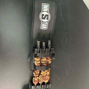 Black Belt Bag with Brown Camo Paracord Detail